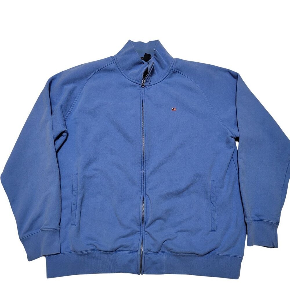 Vintage Ralph Lauren Polo Jeans Co. Light Blue Full-Zip Jacket 2XT/2XA